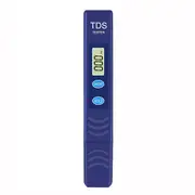 TDS Meter, Electronic Water Tester with 0-9990 PPM Measurement Range,Digital Water Test Pen for Far Navy Blue