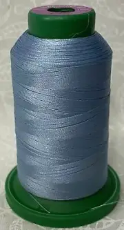 ISACORD 40, Machine Embroidery / Sewing Thread 1000m Colour 3951 AZURE BLUE