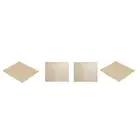 Fire Pit Mat Fiberglass Practical Fireproof Blanket for Camping Lawn Outside