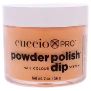 Pro Powder Polish Nail Colour Dip System - Carrot Orange by Cuccio Colour for...