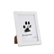 New Pet Handprint & Footprint Kit for , Dog Paws Print Pad Kit, Clean Touch Ink Pad for Pets with Frame As Shown