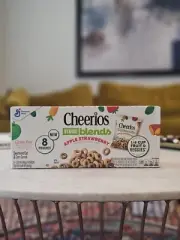 Very Rare To Find Cheerios Veggie Blends Apple Strawberry 8 Pouches NEW