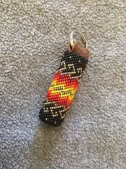 Native American Beaded Key Ring