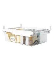 [Little Label Co] Under Shelf Fridge Clip-on Drawer in White