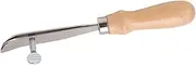 Essential Leather Edger, Log Wood and Metal, Idea for Professionals, A Cutting Edge Tool