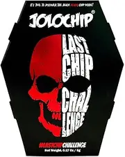Jolochip Last-Chip-Challenge (Pack of 1) | Extreme Spicy Tortilla Chip | Hottest Chip in the World | Ultimate Hot Snack | 5 grams
