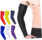 Elbow Pads Arm Sleeve Men Sleeve Padded Sleeve Women Sports Sleeve Sleeves for Women Sports Compression Sleeve Basketball Man Arm Guard White