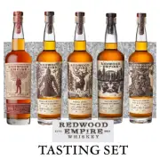 Redwood Empire (Bourbon/ rye/ wheat/ malt) Tasting Set 5x (15ml/30ml/50ml)