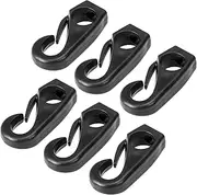 RAYWE 6Pcs Kayak Bungee Cord Hooks Clips Lashing Hooks for Kayak Canoe Shock Cord Bungee Rope Line
