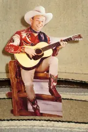 Roy Rogers & Trigger "King of the Cowboys" Figure Tabletop Display Standee 10.5