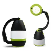 3 in 1 LED Camping Light Table Lamp Flashlight for Ourdoor Tent-Green