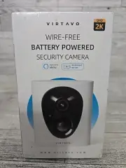 VistaFlask 2K Security Cameras Wireless Outdoor, Battery Powered, AI Motion