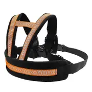 Adjustable Kids Safety Belt With Reflective Strip Children Motorcycle Harness Orange