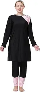 [GAOTENXY] Modest Muslim Swimsuit for Women Plus Size Full Coverage Islamic Swimwear Set Burkini Bathing Suit