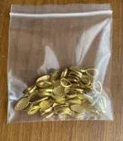 Glue On Bails Metal For Pendant Jewelry Making Lot Of 30