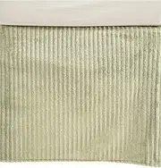 [Carter's] Carters Everyday Easy Velour Dust Ruffle, Sage