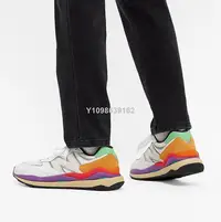 在飛比找Yahoo!奇摩拍賣優惠-New Balance 5740系列 白色 彩尾 休閒鞋 運