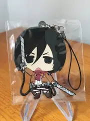 Attack on Titan Mikasa Ackerman Rubber Strap Keychain From Media Factory