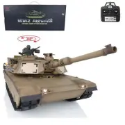 2.4Ghz Henglong 7.0 1/16 Scale Plastic Ver M1A2 Abrams RTR RC Tank 3918 Model