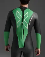 Propel Open Water Wetsuit, 2XU, MT, Black/Bright Green, Male