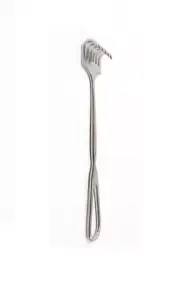 VOLKMAN Retractor, 8.75", US Pattern, Sharp 4-Prongs, 28 mm, Premium