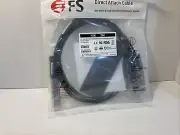 FS 100G QSFP28 To 4X25G SFP28 Passive Direct Attach Copper Breakout Cable 3ft