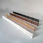 Model Railway Miniature Scenery Styled Picket Fencing 1:76 OO gauge/scale 10pack