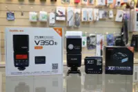 在飛比找Yahoo!奇摩拍賣優惠-【日產旗艦】Godox 神牛 V350 閃光燈 + X2TX