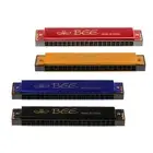 Harmonica 20-Hole Key of C Resin Tremolo Mouth Organ Holiday