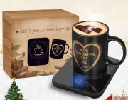 Coffee Mug Warmer for Desk with Auto Shuto Iff, Coffee Mug Cup Warmer Set L10