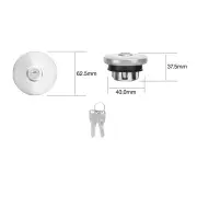 Tridon Locking Fuel Cap for Morris Minor 0.9 Sedan RWD Petrol 4cyl 28kW 55-62