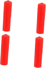 OHPHCALL 4pcs Silicone Pencil Top Erasers Pencil Topper Decoration Set Boys and Girls Chew Toys Sensory Covers Bright and Engaging