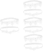[MOBUTOFU] 2pcs Lace Wedding Garters for Bride Elegant Bridal Leg Bands Comfortable Elastic Leg Accessories for Wedding Dresses and Special Occasions Fashionable Design White