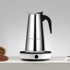 (4 Cup 400ml)Stovetop Coffee Maker Pot Drip Type Large Capacity Stainless HB0