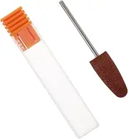 FOYTOKI Nail Art Silicone Grinding Head Manicure Drill Bits for Electric Nail Machines with Cuspidal Design for Gel Removal for Finger and Toe Nail Care