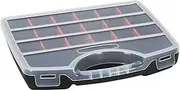 JISADER Tools Organizer Box Hardware Storage Container Fishing Tackle Box Tool Case for Electronic Components