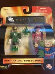 Green Lantern (Hal Jordan) & Star Sapphire (MiniMates) New In Package