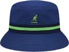 Kangol Lahinch Stripe Bucket Hat - Cardinal Red, XL Size for Stylish Comfort
