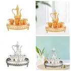 Turkish Tea Set Housewarming Gift Wine Decanter for Kitchen Birthday Home