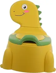 Abaodam Cute Dinosaur Portable Potty Training Seat for Lightweight and Toilet Chair with Nonslip Base Easy to Clean Travel Friendly Design for Boys