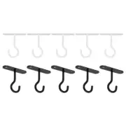 Sturdy Home Balcony Rail Hook for Plant and Lights Easy Install Planter Hanger