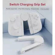 Controller Charging Grip For Switch Joy-Con JoyCon Controller Charging Dock Grip