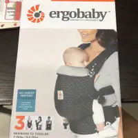 在飛比找蝦皮購物優惠-美國【ErgoBaby】Adapt全階段型三式嬰兒揹帶 -黑