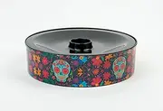 Prepara Covered Holder, Holds up to 10 Tortillas, Day of The Dead