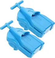 Toddmomy 2pcs Educational Gyro Launcher Accessory for Random and Practical for Gyro Battles Craftsmanship Eye Catching Design for Playtime Activities Random Color