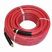 25' ft Air Hose 1/4" NPT For Staple Guns, Brad Nailers, Spray Guns HA44-025E