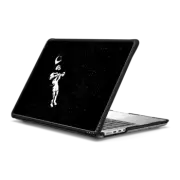MacBook Pro 14-inch (M1 - M4) Impact Case Astronaut Skeleton Gravity Black and White