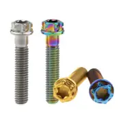 M6x30mm ti titanium screws flange for headphone cover mtb bicycle fixed gear