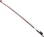 TOGEVAL Half Size Violin Bow Ebony Frog Sandalwood Practice Bow with Parisian Eyes Design for Violin Accessories