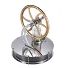 DIY Low Temperature Stirling Engine Motor Steam Heat Stainless steel Model M